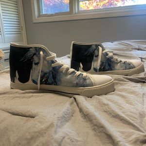 High top horse heads converse